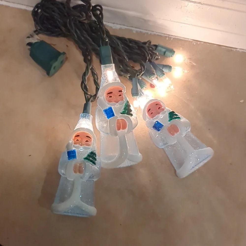 Primal Lite Fun Christmas Santa Claus Light Strand New